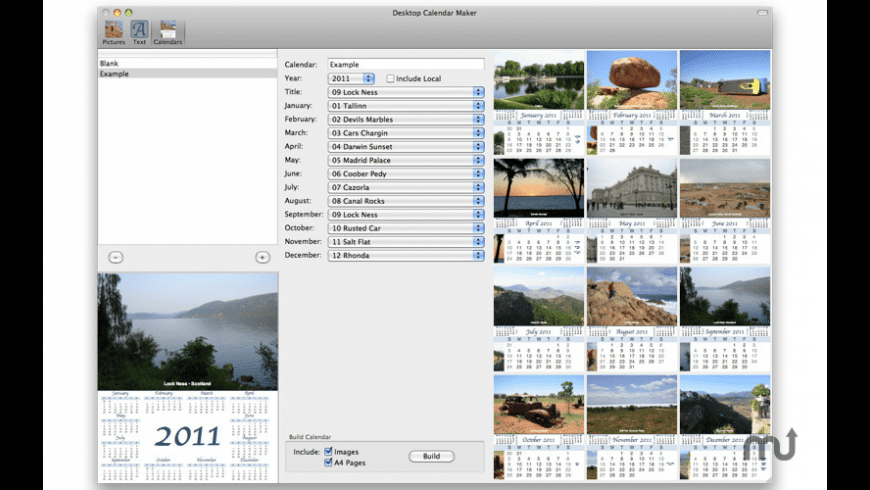 Free Calendar Design Software For Mac
